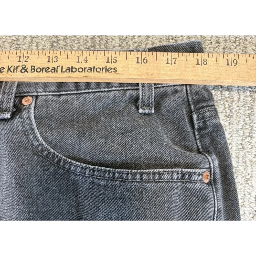 Vintage Levis 550 Jeans Mens 38x34** Black Denim Relaxed Fit Tapered Faded Y2K‎